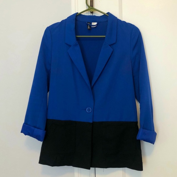H&M Color Block Blazer - Picture 1 of 4